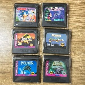 Lot of 6 Game Gear games - Cartridges Only!